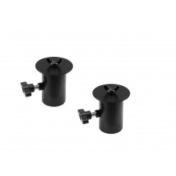 OMNITRONIC BOB-4 Stand Adaptor black 2x